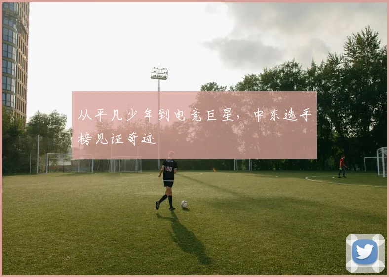 从平凡少年到电竞巨星，中东选手榜见证奇迹